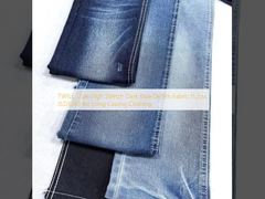 Ύφασμα Denim Στυλ TWILL High Stretch Σκούρο Μπλε 11.2oz JSD3039 για Ενδύματα Μεγάλης Διάρκειας