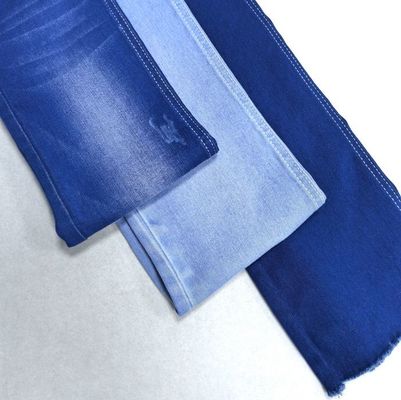 Αγορά 148-150cm Summer Sky Blue Satin Stretch Ντενίμ Υφάσματα Βαμβάκι 70% Πολυέστερ 28% Spandex 2% online manufacture