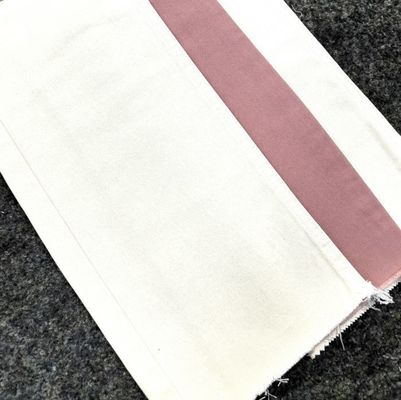 Αγορά 290GSM Λευκό 100% βαμβακερό ύφασμα μετά το πλύσιμο με βούρτσα ροδάκινου JS4095 online manufacture