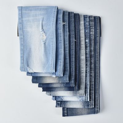 Αγορά Ανθεκτικό στη συρρίκνωση βαμβάκι POLYESTER SPANDEX DENIM TABRIC QY017-1 9,5 ουγγιές online manufacture