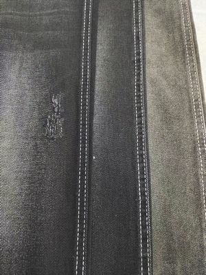 Αγορά 9.6oz βαμβακερό πολυεστέρα Rayon μαύρο / μαύρο υφάσματα τζίνι με 10x10 κατασκευή online manufacture