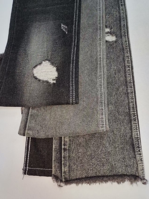 Αγορά 62% βαμβάκι μη ελαστικό υφάσματος από τζιν μαύρο/λευκό με κατασκευή 10x7 για τζιν online manufacture