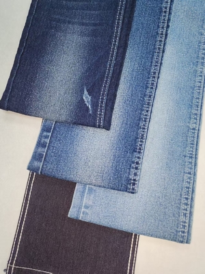 Αγορά Ύφασμα Denim με μεγάλη ελαστικότητα 55% βαμβάκι Σκούρο Ίντιγκο Twill Style για Μόδα Τζιν online manufacture