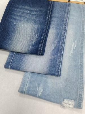 Αγορά Μη ελαστικό βαμβακερό πολυεστερικό ύφασμα denim 9.7oz ΣΚΟΥΡΟ ΙΝΤΙΓΚΟ Στυλ twill για τζιν online manufacture