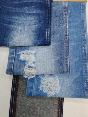 Αγορά Ύφασμα Denim από Βαμβάκι και Πολυεστέρα με κατασκευή 10*10 JSD3329 μη ελαστικό για γυναικεία τζιν ή παντελόνια boyfriend online manufacture