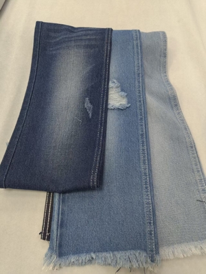 Αγορά 90% Βαμβάκι 10% Πολυεστέρας Βαρύ Βάρος Denim Ύφασμα 11oz Σκούρο Ίντιγκο online manufacture