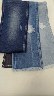 Αγορά 12.9oz βαμβακερό πολυεστέρα Rayon σκούρο Indigo Denim ύφασμα JSD3270 online manufacture