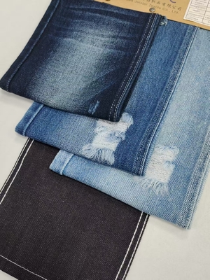 Αγορά 10.3OZ Δωρεάν από τέντωμα 90% βαμβάκι Twill στυλ υφασμένο ύφασμα τζιν για τζιν τζιν online manufacture