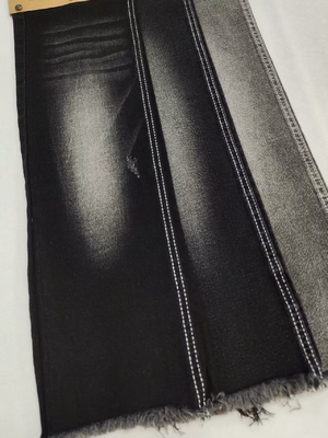 Αγορά Ύφασμα Denim BLACK/BLACK High Stretch 9.5oz με κατασκευή 10*16/40+16/70 JSD3338A Για Τζιν Casual Ρούχα online manufacture