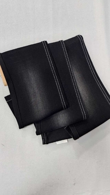 Αγορά 12.5oz ΜΑΥΡΟ/ΜΑΥΡΟ με πλήρες πλάτος 168-170cm Ελαφρύ Ελαστικό Stretch και στην ύφανση και στο στημόνι Υφασμα denim JSD3438-3 για παντελόνια μόδας online manufacture