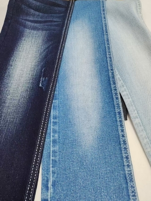 Αγορά Διπλού Πυρήνα Siro Yarn Cross Slub 85% Βαμβάκι High Spandex 8S Denim Fabric Για Γυναικεία Τζιν online manufacture