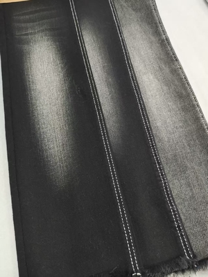 Αγορά ΜΑΥΡΟ/ΜΑΥΡΟ 180cm Πλήρες Πλάτος Siro Yarn Cross Slub Stretch 9.2oz Ύφασμα Denim Για Τζιν Παλτό Ή Τζιν online manufacture