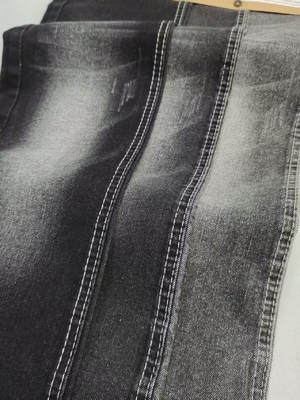 Αγορά Σούπερ-μαλακό στυλ Twill ΜΑΥΡΟ/ΜΑΥΡΟ 11.2oz Ελαστικό ύφασμα Denim Χαμηλής συρρίκνωσης 8*16/70 Κατασκευή JSD3191A Για Τζιν online manufacture