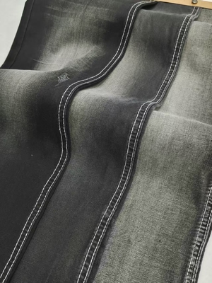 Αγορά 6.8oz Ελαφρύ Βάρος 61% Lyocell ΜΑΥΡΟ/ΜΑΥΡΟ Twill Style Stretch Denim Ύφασμα 69/71'' Πλήρες Πλάτος JSD2035A Για Καλοκαιρινά Τζιν online manufacture