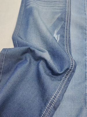Αγορά Dark Blue Twill Style 6oz Light Weight 65%Lyocell 35%Tencel Denim Fabric 150cm Full Width JSD2034 For Summer Jeans online manufacture