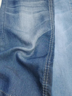Αγορά 100%Tencel 4.5oz Light Weight Summer Jeans Or T-Shirt Denim Fabric Elastic Free 180cm Full Width  JSD2031 online manufacture