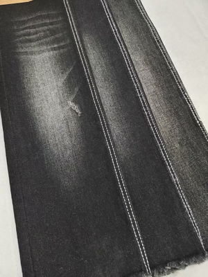 Αγορά Τύλος 10S 70% βαμβάκι High Stretch Denim ύφασμα μαύρο/μαύρο 10oz 170-172cm για τζιν online manufacture