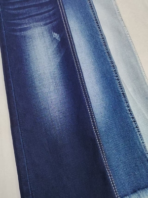 Αγορά Siro Twill Style 8.8oz High Stretch Denim Fabric Dark Indigo 70%Cotton For Lady Jeans online manufacture