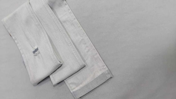 Αγορά Ύφασμα denim Siro μεσαίας ελαστικότητας 9.5oz Λευκό/Γκρι με κατασκευή πλήρους πλάτους 178-180 cm  8.5+10×8/55/75  JSD3410-1 online manufacture