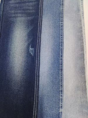 Αγορά High Stretch Dark Indigo Denim Fabric 12S 9.3oz For Woman Jeans online manufacture