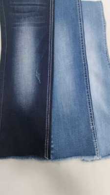 Αγορά Soft siro  10.4oz Elastic Dark indigo with full width 158-160cm construction 10+10*16/70/75TR Denim fabric  JSD3405 for jeans online manufacture