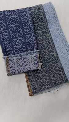 Αγορά Beautiful pattern Heavy weight Dark blue with full width 180cm /10x7 Denim fabric for jeans online manufacture