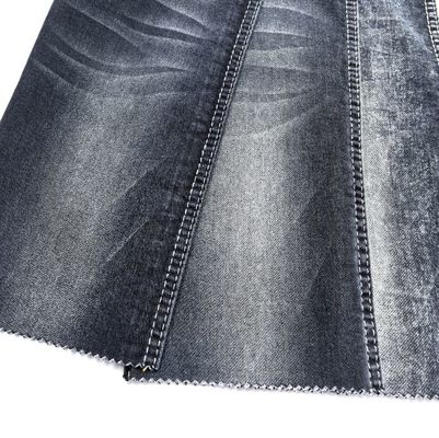 8.2oz ψεύτικο πλεκτό τζιν ύφασμα μαύρο χρώμα Μπανγκλαντές 27S βάρος