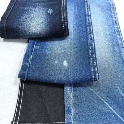 Είδη σε απόθεμα Υψηλή ελαστικότητα στυλ TWILL Σκούρο Ίντιγκο Denim Fabric JSD3216 για γυναικεία τζιν ρούχα