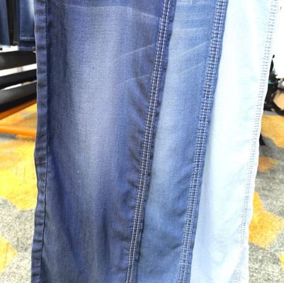100% Lyocell Soft Indigo Light Weight Denim Fabric για ένδυση