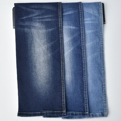 8.5oz χρωματισμένο τζίνι υφάσματα υφασμένα βαμβάκι πολυεστέρα σπάντεξ τζίνι υφάσματα