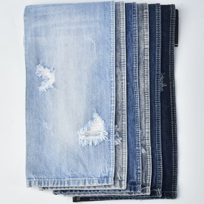 11.9oz Ανθεκτικό στη συρρίκνωση βαμβάκι πολυεστέρα Spandex μπλε τένις υφασμάτινο