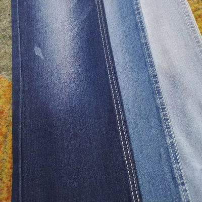 Υφαντό ελαστικό μπλε τζιν ύφασμα πλάτους 170cm 8.2oz ανθεκτικό και κομψό