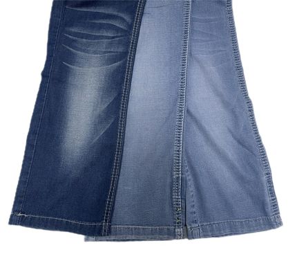 Μπλε υφασμένο καλοκαιρινό ελαφρύ βάρος Tencel Lyocell Ελαστικό ύφασμα από τζιν για μοντέρνα τζιν