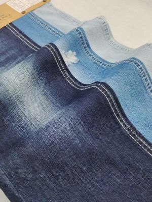 85% Βαμβάκι 15% Πολυεστέρας Μη Ελαστικό Denim Ύφασμα 8.3oz Σκούρο Indigo για γυναικεία τζιν